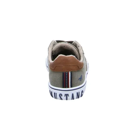 MUSTANG Stoffschuh Olive Textil 