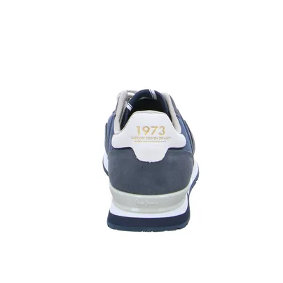 PEPE JEANS Halbschuhe Sneaker Blau Lederimitat PEPE JEANS Halbschuhe Sneaker Blau Lederimitat