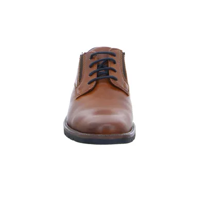 BUGATTI SHOES Halbschuh-City Cognac Lederimitat 