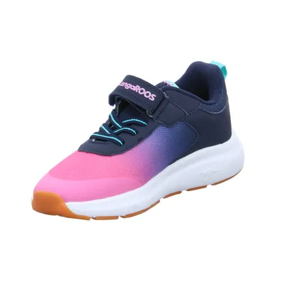 KANGAROOS Kinder Sportschuh Blau Lederimitat KANGAROOS Kinder Sportschuh Blau Lederimitat