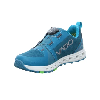 VADO Sneaker Outdoor Jugend-Halbschuh Petrol Textil 