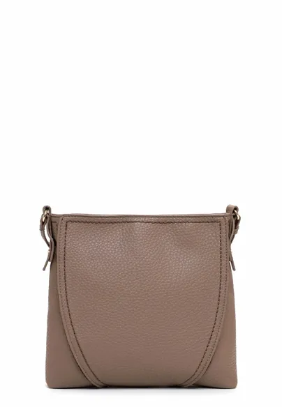 SURI FREY Crossover Taupe Lederimitat 