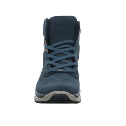LOWA Snowboots Blau Leder LOWA Snowboots Blau Leder