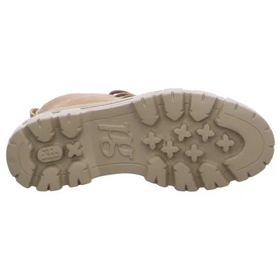 PAUL GREEN Boot Beige Leder PAUL GREEN Boot Beige Leder