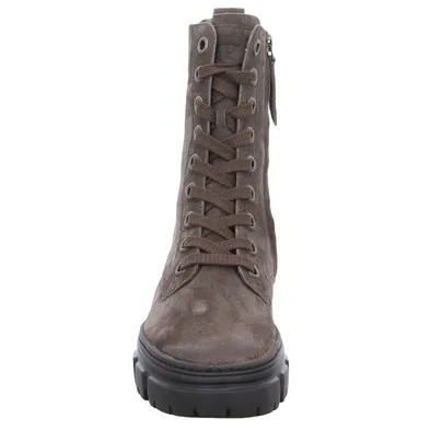 PAUL GREEN Boot Mittelbraun Leder 