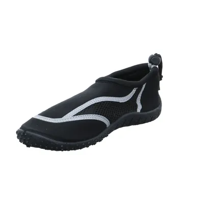 * BADSCHUHE UNISEX Schwarz Synthetik * BADSCHUHE UNISEX Schwarz Synthetik