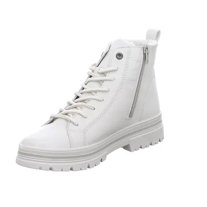 REMONTE Boot Offwhite Leder 