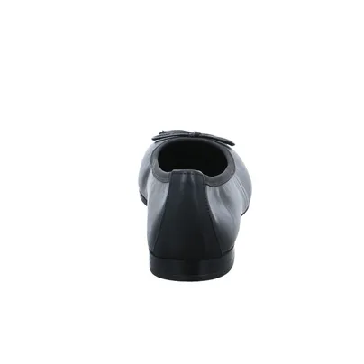 TAMARIS Ballerina Schwarz Leder 