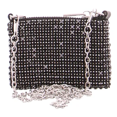 * Clutch / Abendtasche Schwarz Synthetik * Clutch / Abendtasche Schwarz Synthetik