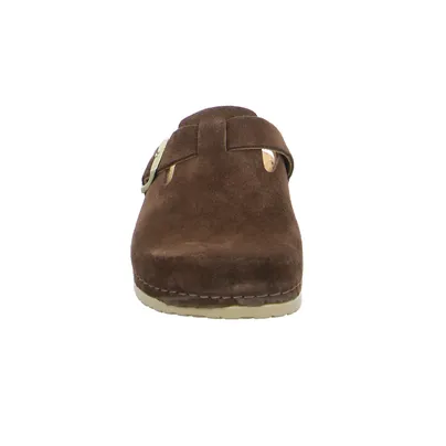 MUBB Pantolette Braun Leder MUBB Pantolette Braun Leder