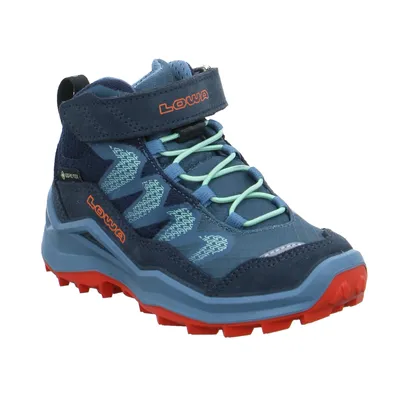 LOWA Kinder-Wanderschuhe Blau Leder LOWA Kinder-Wanderschuhe Blau Leder