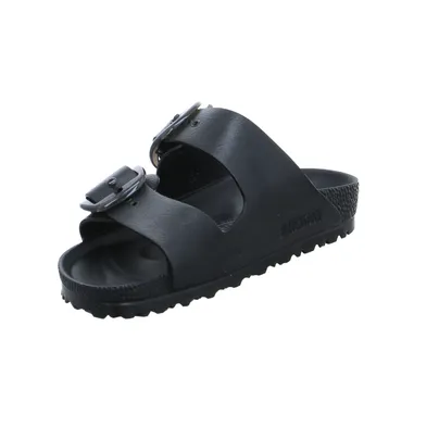 BIRKENSTOCK Badeschuh Schwarz Lederimitat 