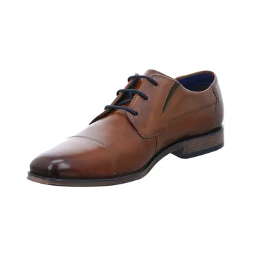 BUGATTI SHOES Halbschuh-City Cognac Leder 