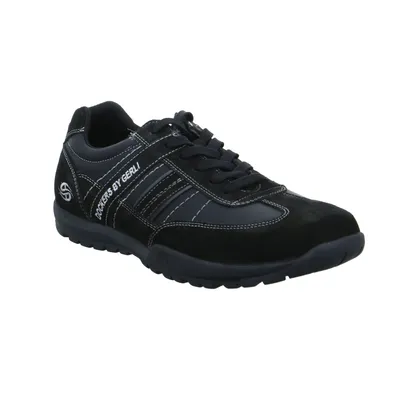 DOCKERS Halbschuh Schwarz Leder DOCKERS Halbschuh Schwarz Leder