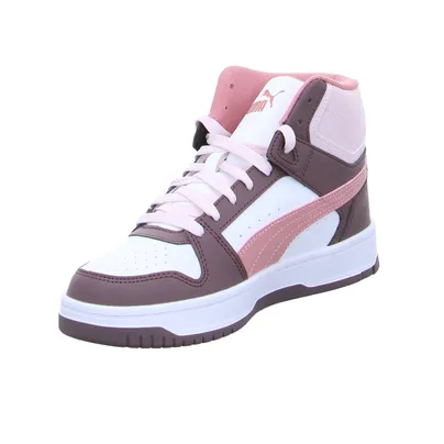 PUMA Kinder Sportschuh Weiss Lederimitat PUMA Kinder Sportschuh Weiss Lederimitat