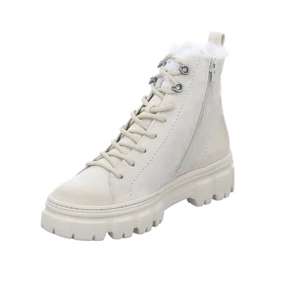 PAUL GREEN Boot Beige Leder PAUL GREEN Boot Beige Leder