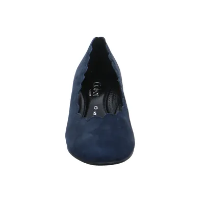 GABOR Pumps Navy Leder 
