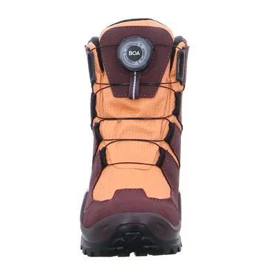 LOWA Winterstiefel Mädchen-Snowboot Membrane Bordeau Textil 