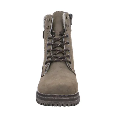 RIEKER Boot Taupe Lederimitat RIEKER Boot Taupe Lederimitat