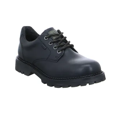 BUGATTI SHOES Halbschuh Schwarz Leder 