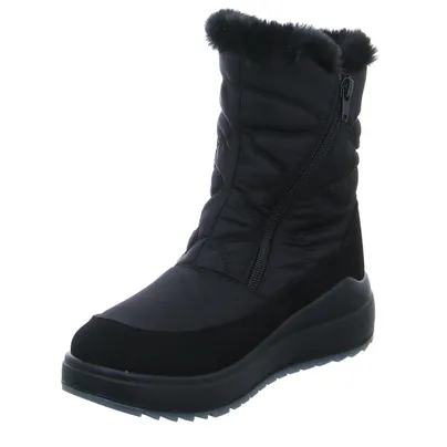 * mit Sympatex 100% Wasserdicht Snowboot Schwarz Textil * mit Sympatex 100% Wasserdicht Snowboot Schwarz Textil