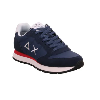 SUN68 Halbschuhe Sneaker Stoff Blau Textil SUN68 Halbschuhe Sneaker Stoff Blau Textil