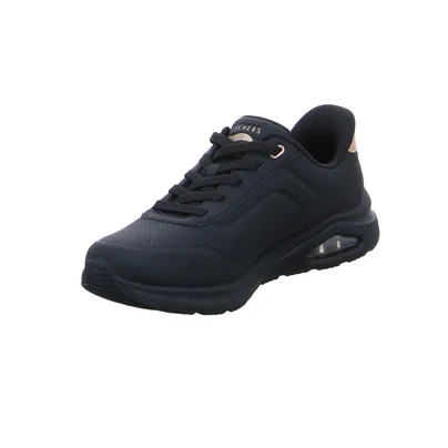 SKECHERS Sneaker Schwarz Lederimitat SKECHERS Sneaker Schwarz Lederimitat