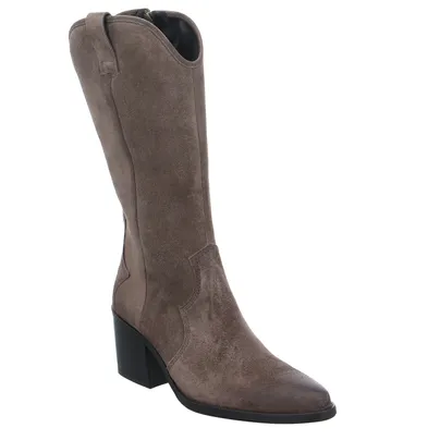 PAUL GREEN Stiefel Taupe Leder PAUL GREEN Stiefel Taupe Leder