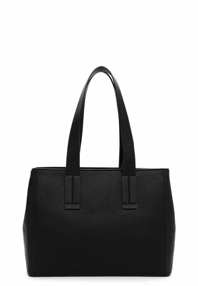 EMILY & NOAH Shopper Schwarz Lederimitat EMILY & NOAH Shopper Schwarz Lederimitat