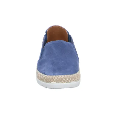* Sommerschuh Blau Leder * Sommerschuh Blau Leder