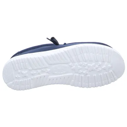 HEY DUDE Halbschuh Blau Textil 