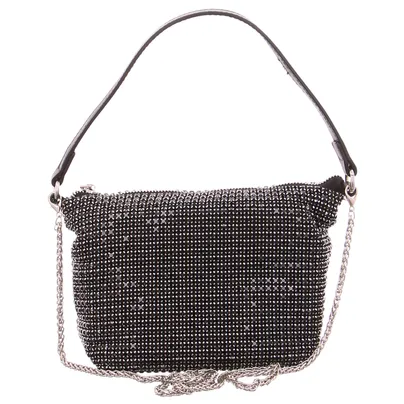 * Clutch / Abendtasche Schwarz Synthetik 