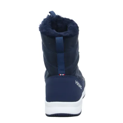 VIKING Mädchen Schneestiefel Mädchen-Snowboot Membrane Blau Textil VIKING Mädchen Schneestiefel Mädchen-Snowboot Membrane Blau Textil