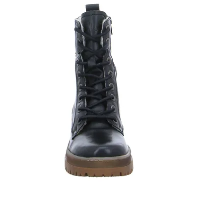 SCHUHENGEL Boot Schwarz Leder 