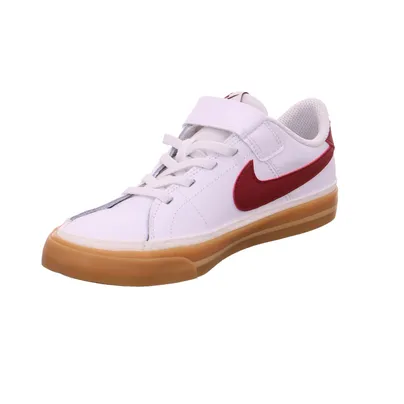 NIKE Kinder Sportschuh Weiss Lederimitat NIKE Kinder Sportschuh Weiss Lederimitat