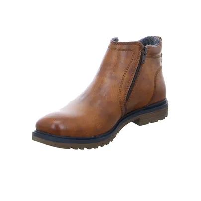 BUGATTI SHOES Western Cognac Lederimitat BUGATTI SHOES Western Cognac Lederimitat