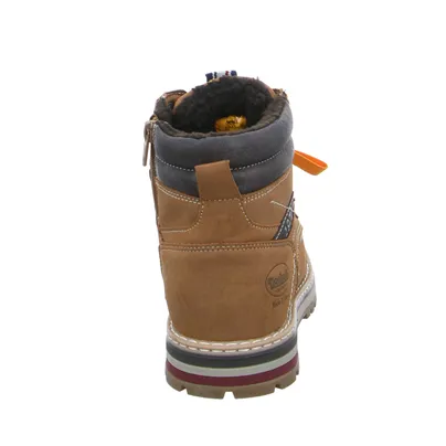 DOCKERS Winter-Boots Cognac Lederimitat 