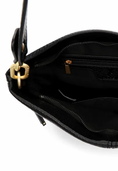 SURI FREY Umhängetasche Schwarz Lederimitat 