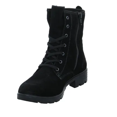 RICOSTA Schaftstiefel Mädchen-Winter-Bottine Schwarz Leder RICOSTA Schaftstiefel Mädchen-Winter-Bottine Schwarz Leder