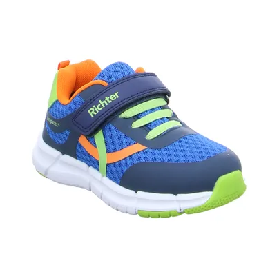 RICHTER Bottine Kleinkinder-Sport -Halbschuh Blau Textil RICHTER Bottine Kleinkinder-Sport -Halbschuh Blau Textil