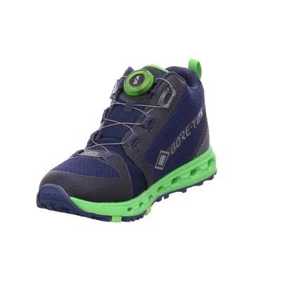 VADO Sneaker high Jugend-Boot Blau Textil VADO Sneaker high Jugend-Boot Blau Textil