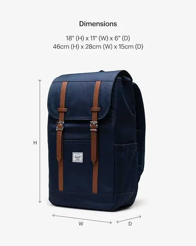 HERSCHEL Rucksäcke Blau Synthetik HERSCHEL Rucksäcke Blau Synthetik