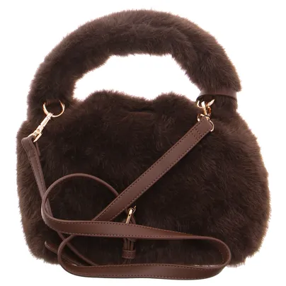 LA STRADA Wintertasche Braun Textil LA STRADA Wintertasche Braun Textil