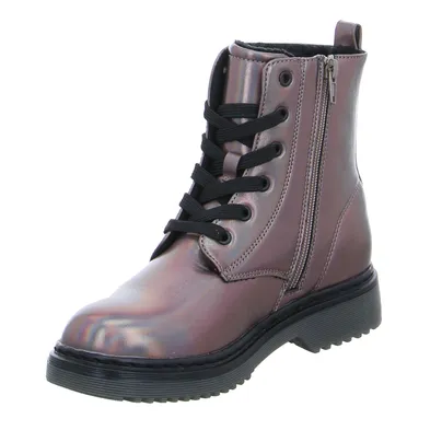 INDIGO Must-Have Winter-Stiefelchen Mädchen-Winter-Bottine Silber Synthetik INDIGO Must-Have Winter-Stiefelchen Mädchen-Winter-Bottine Silber Synthetik