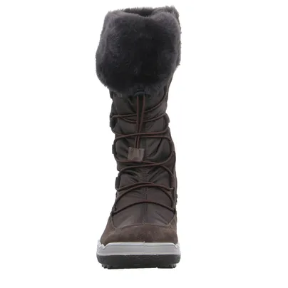 PRIMIGI Winterstiefel Mädchen-Snowboot Membrane Braun Textil PRIMIGI Winterstiefel Mädchen-Snowboot Membrane Braun Textil