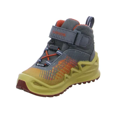 LOWA MERGER GTX QC JR Kinder-Wanderschuhe Khaki Synthetik LOWA MERGER GTX QC JR Kinder-Wanderschuhe Khaki Synthetik