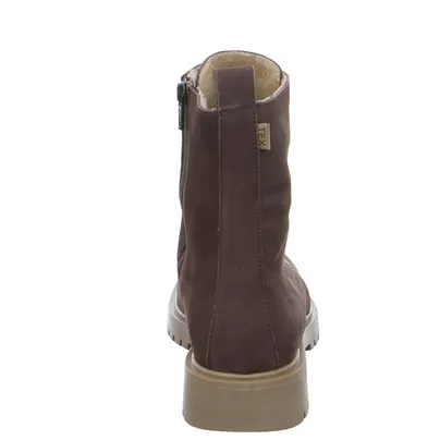 SOMMERKIND Boot Mädchen-Winter-Bottine Braun Leder SOMMERKIND Boot Mädchen-Winter-Bottine Braun Leder