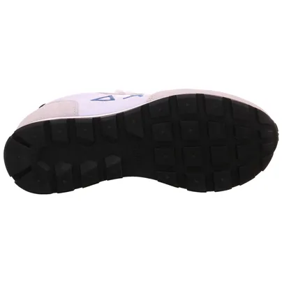 SUN68 Halbschuhe Sneaker Stoff Weiss Textil SUN68 Halbschuhe Sneaker Stoff Weiss Textil
