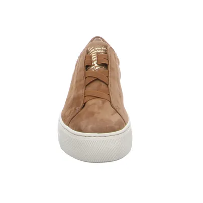 PAUL GREEN Sneaker Cognac Leder 