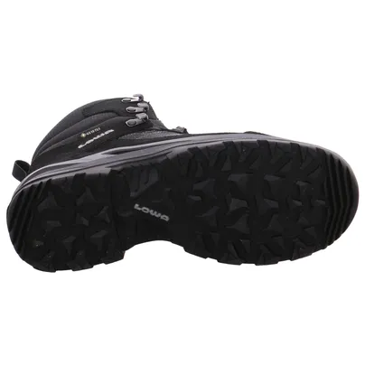 LOWA Wander- Bergschuh Damen Schwarz Lederimitat 